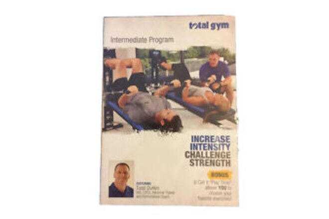 Total Gym Intermediate Program DVD Increase Intensity Challenge Strength