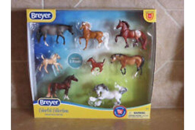 TSC '23 Breyer Stablemates Horses colorful collection 6936 exclusive set of 8