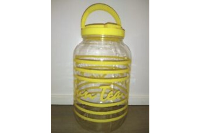 Rare Antique Sun Tea Glass Gallon Jar