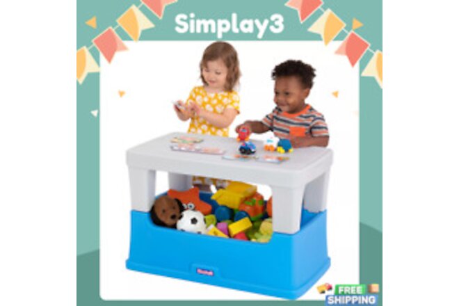 Toddler Play Table - Play Around Toy Box Table