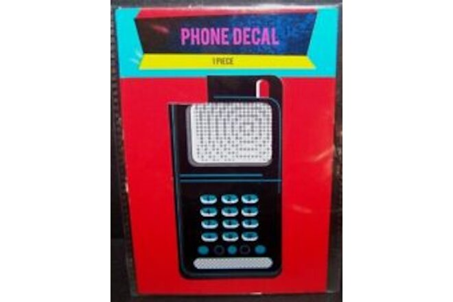 Cell Phone Decal Old-Fashioned Cell with Antenna Retro Peel & Stick Removable