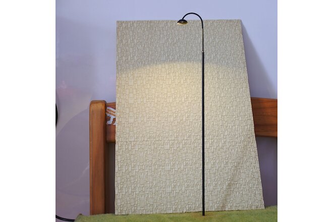 5 x G scale LED street light model railroad slot car path lamp post #733hBL