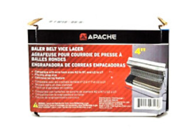 Apache Baler Belt Vice Lacer 4" for Hook Sizes #2-#7 & U2 to U7 NEW IN BOX