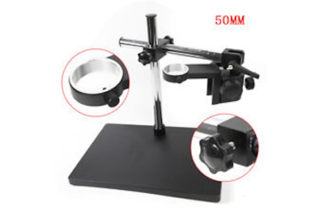 Microscope Camera Boom Stereo Arm Table Stand Adjustable Holder 10-265mm