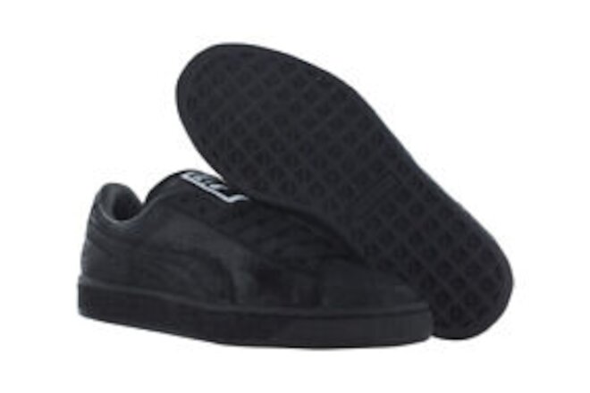 Puma Suede Classic Women's Shoes Size 8, Color: Black/Steel Grey