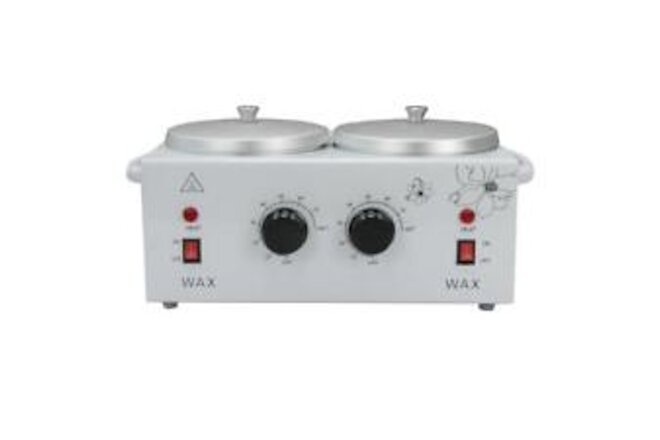 Electric Double Wax Warmer Heater for Spa-quality Skin - Fast Shipping 110V