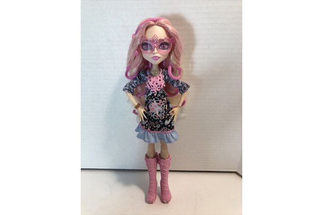 Monster High Frights Camera Viperine Gorgon Doll Pink Sunglasses
