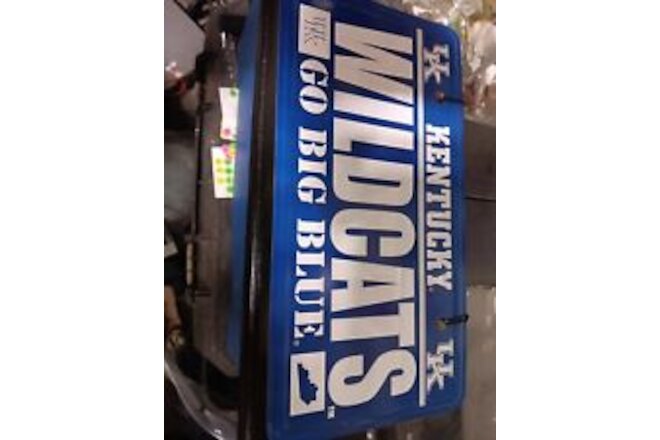 University Of Kentucky Wildcats  GO BIG BLUE vehicle Tag
