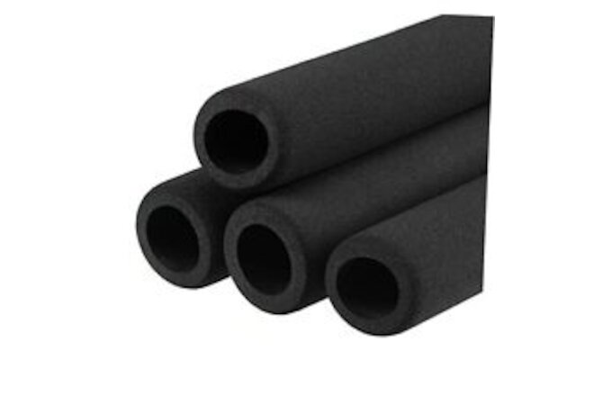 Foam Grip Tubing Handle Grips 17mm ID 5mm Wall Thick 295mm Black Non-slip for