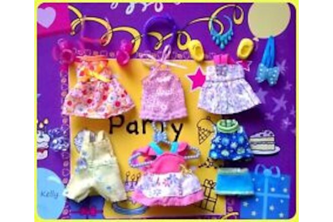 🐦🐦🐦Barbie Kelly Chelsea doll clothes, accessories plus shoes #A🌿🌿🌿