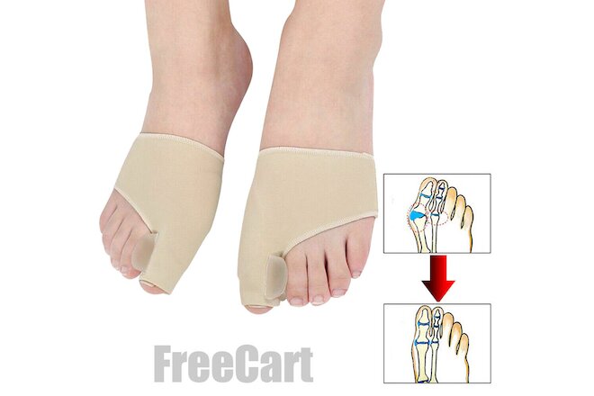 Big Toe Bunion Corrector Splint Straightener Foot Pain Relief Hallux Valgus
