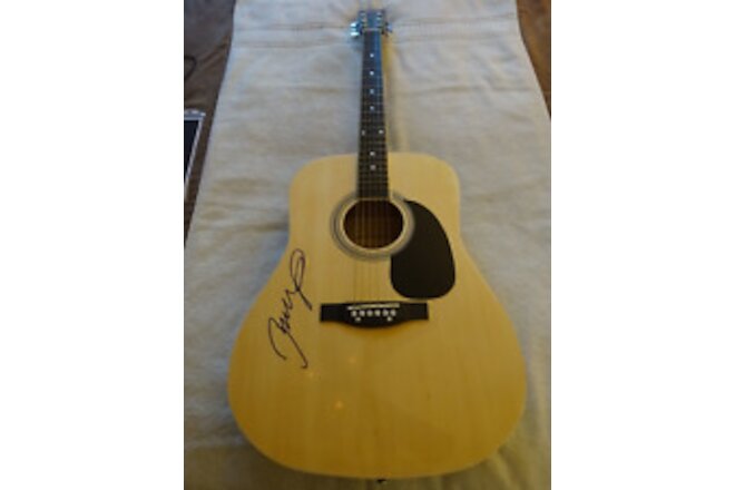 John Mellencamp signed / autographed new Acoustic Guitar with JSA COA