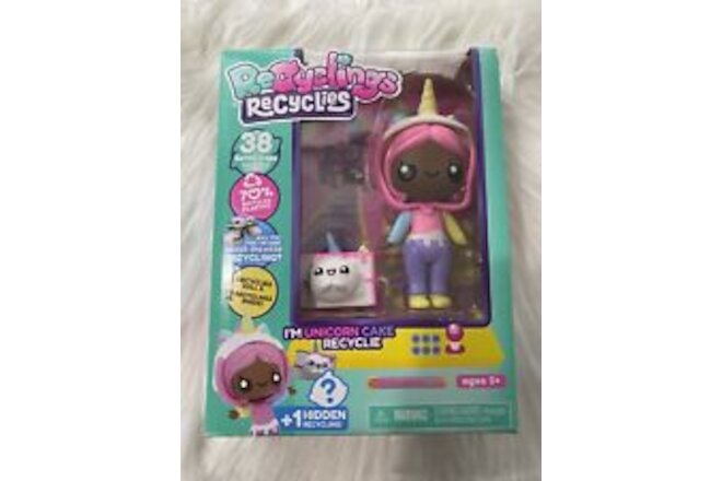 Recyclings Unicorn Cake Recyclie Fashion Doll Figure 4 Inch Doll Cake New In Box