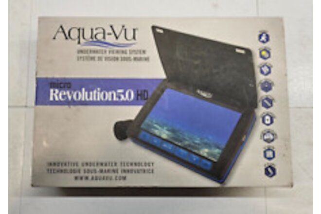 Aqua-Vu Micro Revolution 5.0 HD Underwater Camera System 5" LCD Display