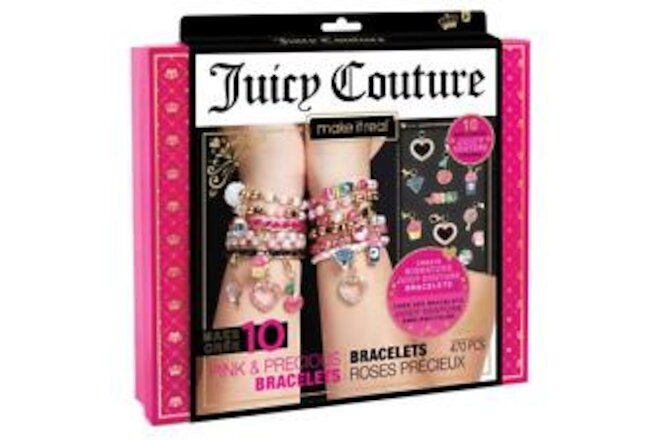 Make it Real - Juicy Couture Pink and Precious Bracelets - DIY Charm Bracelet...