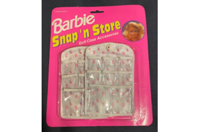 Barbie 1992 Snap 'n Store 2-pack of Shoe Organizers - NIP