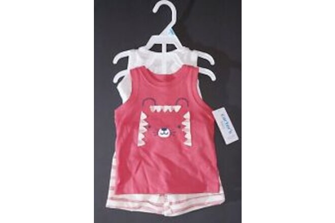 Carter's Baby Boy 6 Mo Infant Summer Clothing 3 Pc Set Shirt, Shorts, & Bodysuit