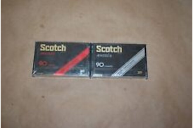 Scotch Master I and Master II tapes Lot of 2 New SEALED