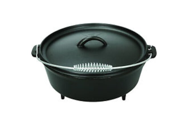 5-Quart Cast Iron Dutch Oven with Spiral Bail Handle
