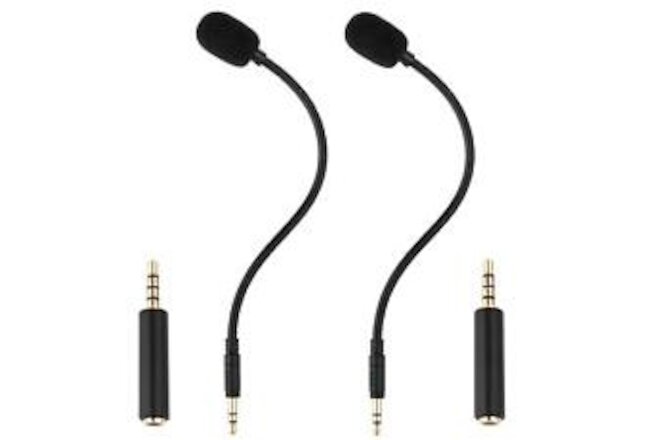 3.5mm Microphone Replacement for PC, Gaming Headset Turtle Beach, Laptop, Com...