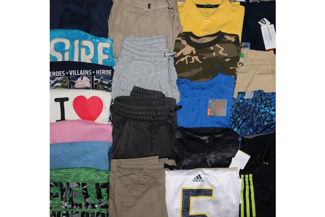 Boys Size 8 Spring / Summer Clothing 21 Pieces (lot 1)