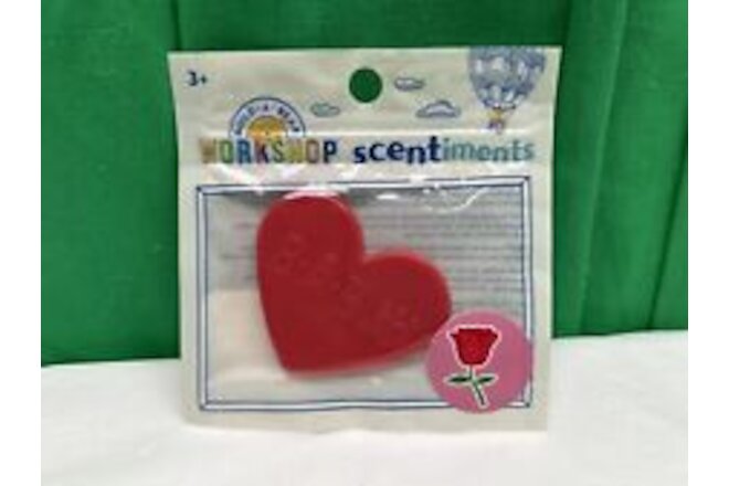 Build A Bear Rose Bouquet Scent Disc Scentiment BNIP Smell is Rare Retired 2021
