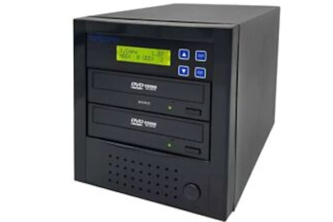 24X 1 to 1 CD DVD M-Disc Supported Duplicator Copier Tower with Free Copy Protec