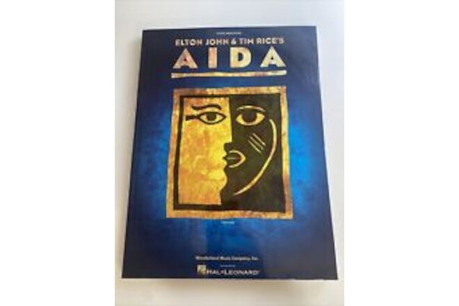 Elton John & Tim Rice's AIDA Songbook - Sheet Music/Photos/152 Pages - 1998 abk