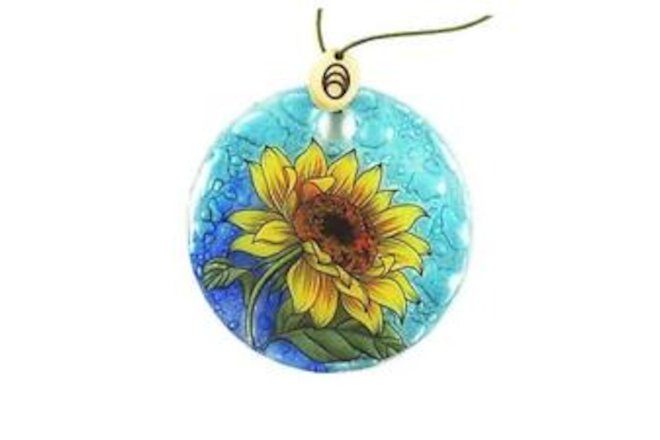 - Flowers Collection Flat Ornament (2.5Lx0.2Wx2.5H inches) Sunflower
