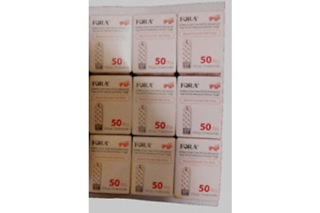 FORA  450 TEST STRIPS 9 BOXES OF 50