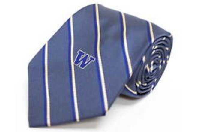 Washington Huskies Charcoal Stripe Necktie - Unisex - One Size
