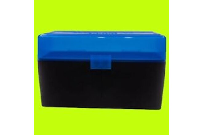 10 x AMMO BOXES BLUE 50 Round 308 / 243 / More- Berry's Plastic Container
