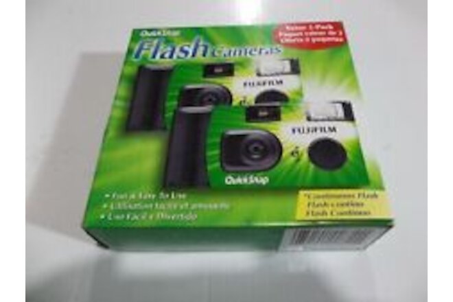Fujifilm Quicksnap Flash 400 Single-Use Camera with Flash,  2 pk 05/2024