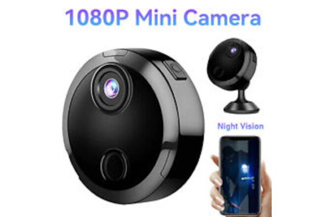 Mini Wireless Security Camera Nanny Wifi IP Cam Home Motion Detection HD 1080P