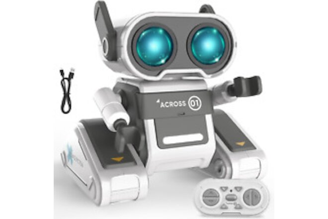 Robot Toys for Kids, 2.4Ghz Remote Control Robot Toys with Auto-Demonstration...