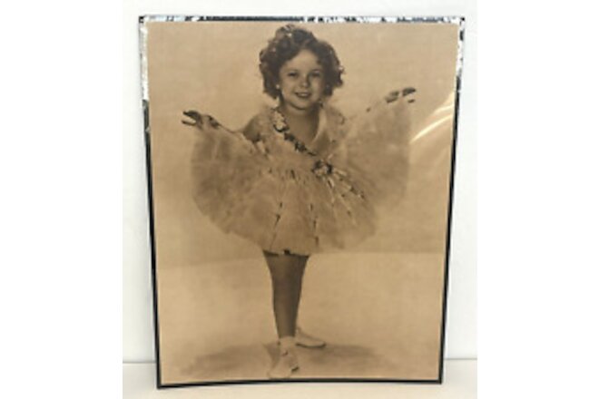 Shirley Temple Poster 14" x 11" 1934 Baby Take A Bow Movie Child Actress
