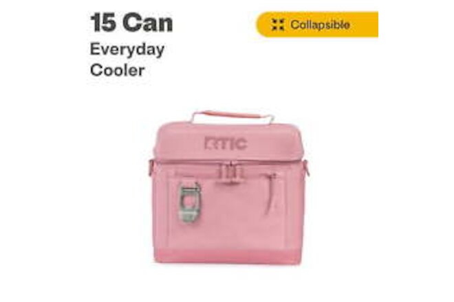 RTIC 15 Can Everyday Cooler, Insulated Soft Cooler with Collapsible Design, Dust
