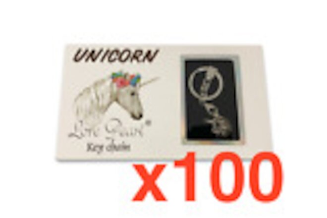 Unicorn Love Wish Pearl Keychain Kit (100 UNITS) BULK WHOLESALE NEW RESELLER