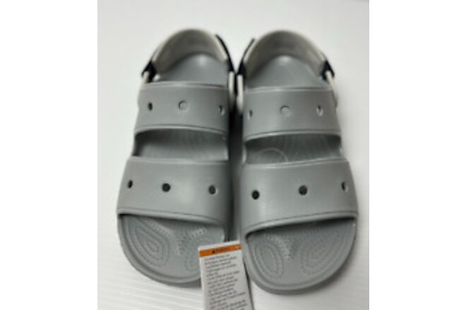 Crocs Classic All Terrain Sandals Cushioned Men's 9 Women's 11 Gray 207711-007