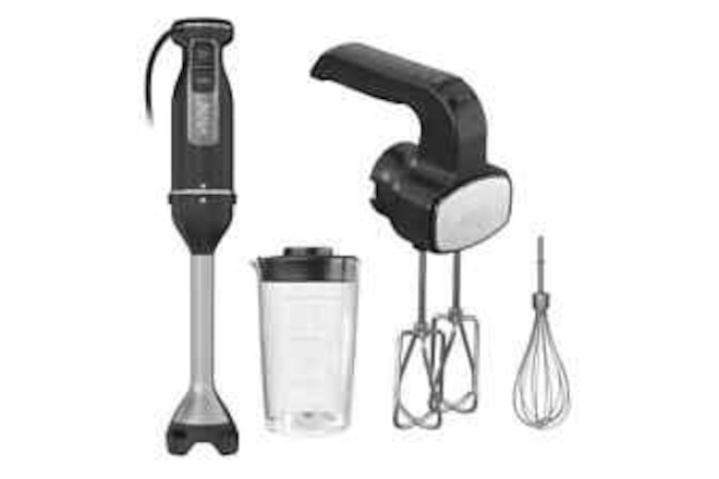 Ninja Foodi Power Mixer System with Hand Blender and Hand Mixer Combo and 3-Cup