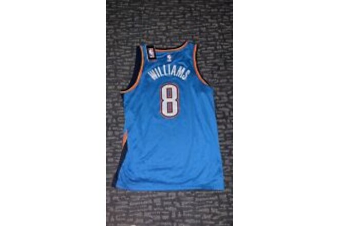 Jalen Williams Jersey Oklahoma City Thunder City Edition Large Blue #8 Men’s