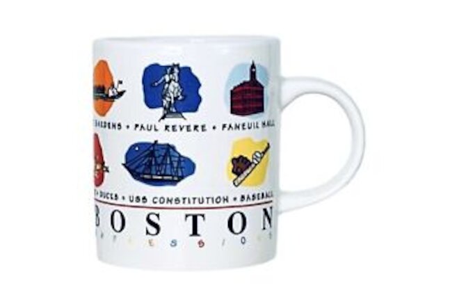 Boston Expressions Landmarks Luke-A-Tuke Souvenir Ceramic Demitasse Cup NEW
