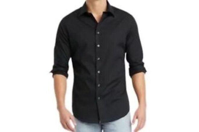 Goodfellow & CO Mens Performance Dress Standard Fit Button-Down Shirt -