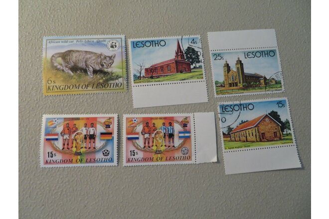 Used Lesotho Postage Stamps #118