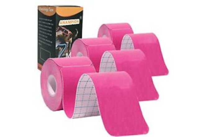 Kinesiology Tape Pro Athletic Sports (3 Rolls,60 Precut Strips) Waterproof Br...