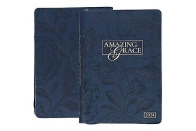 2024 12 Month Executive Vegan Leather Planner for Women: Amazing Grace - Insp...