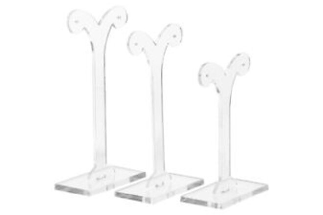3Pcs Decorative Desktop Earring Holders Earrings Display Stands
