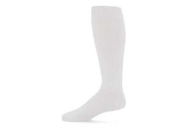Levante Men's Modal Durable and Flexible Flat Over The Calf Sock 10-13 / White