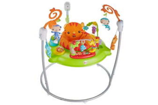 Baby Bouncer Tiger Time Jumperoo Activity Center with Lights Music and Toys