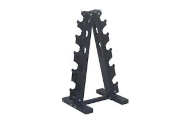 Dumbbell Rack Heavy Duty Steel Stand Weight Holder Rack for Dumbbells-5 Tier ...